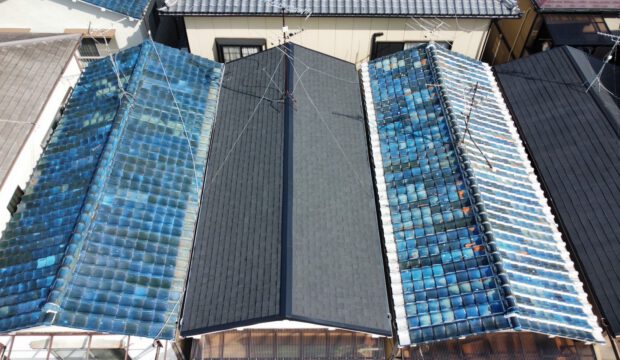 「瓦」から「アスファルトシングル」へ葺き替え