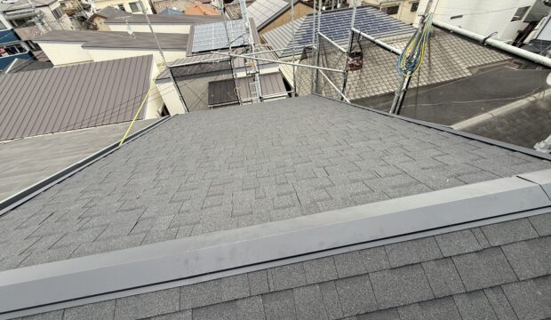 カラーベストからオークリッジへ！カバー工法で安心の屋根リフォーム！